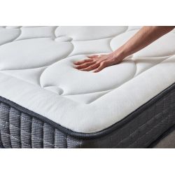 Matelas Biarritz - Mémoire de Forme, Ressorts Ensachés, 7 Zones, Confort Moelleux