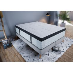 Matelas ALHAMBRA Cuba - Ressorts ensachés, Mousse à mémoire de forme